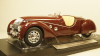 Peugeot 302 Darl'Mat Roadster 1937 dark red,184695, Norev 1:18