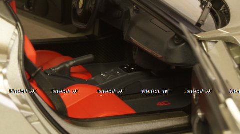 Alfa Romeo 4C 2013 greymetallic, 70187, Auto Art 1:18