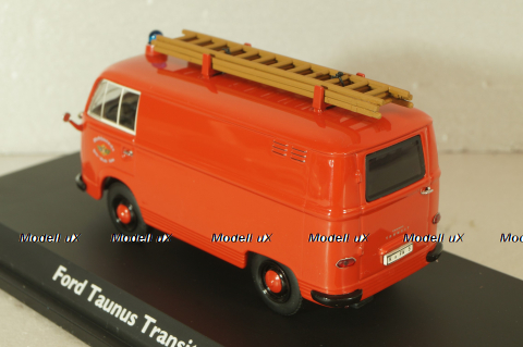 Ford Taunus Transit bus Feuerwehr, 03192, Schuco 1:43