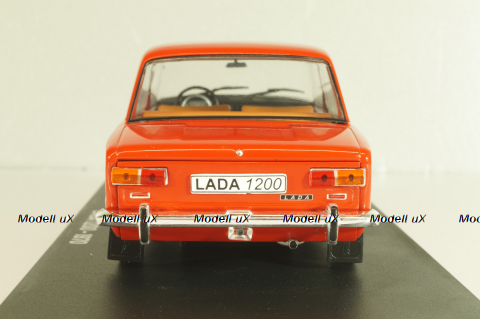 Ваз-2101 Жигули 1970, Lada 1200, красный, Hachette 1:24 #2