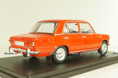 Ваз-2101 Жигули 1970, Lada 1200, красный, Hachette 1:24 #2