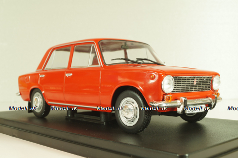 Ваз-2101 Жигули 1970, Lada 1200, красный, Hachette 1:24 Уценка!