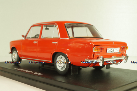 Ваз-2101 Жигули 1970, Lada 1200, красный, Hachette 1:24 #2