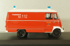 Mercedes-Benz L 319 bus Feuerwehr Baden 1955, 03351, Schuco 1:43