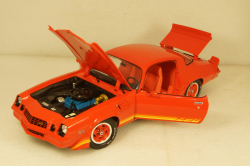 Chevrolet Camaro Z28 1981 light red/black, Greenlight 1:18