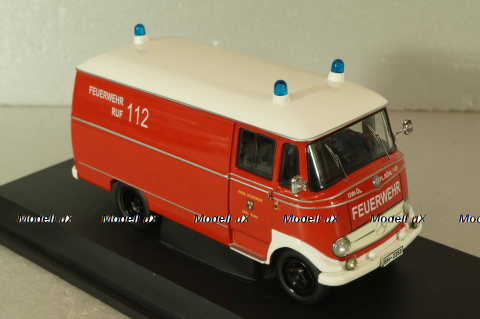 Mercedes-Benz L 319 bus Feuerwehr Baden 1955, 03351, Schuco 1:43