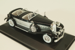 Chrysler Imperial Le Baron phaeton 1933, black/silver,WB114, WhiteBox 1:43
