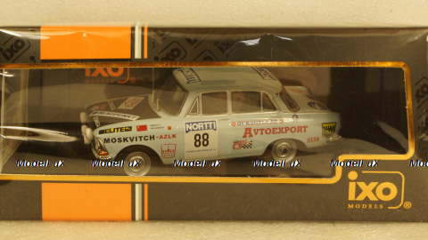 Москвич 412 No.88, 1000 Lakes Rally, 1973 V.Boubnov/A.Pechenkin, RAC356, IXO 1:43