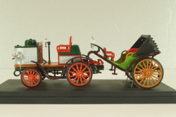 De-Dion bouton victoria à vapeur et remorque 1894, №30, RIO 1:43