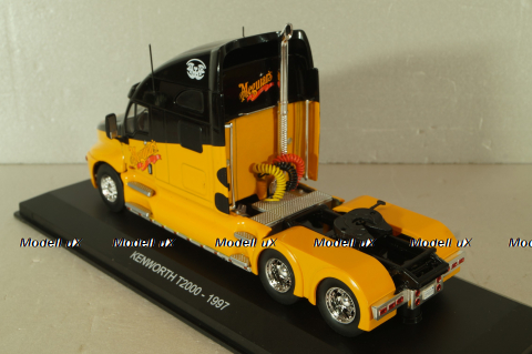 Kenworth T2000 tractor 1997, yellow/black, Truck Tuning Collection #21, Hachette 1:43