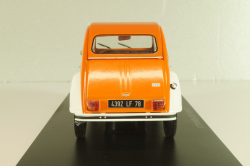 CITROEN 2CV Spot, orange/white, G111V054, Hachette 1:24