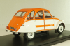 CITROEN 2CV Spot, orange/white, G111V054, Hachette 1:24