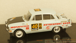 Москвич 412, No.40, Rally London - Mexiko, S.Tenishev/V.Kislykh, 1970, RAC352, IXO 1:43