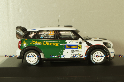 Mini Cooper Countryman JCW WRC #23  rally Sweden, J.Nikara/J.Kolliolepo 2013, WB015, WhiteBox 1:43