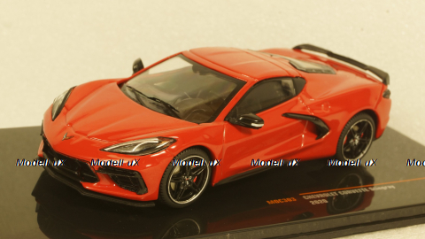 Chevrolet Corvette C8 2020 red, MOC303, IXO 1:43