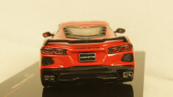 Chevrolet Corvette C8 2020 red, MOC303, IXO 1:43