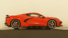 Chevrolet Corvette C8 2020 red, MOC303, IXO 1:43