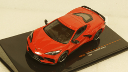 Chevrolet Corvette C8 2020 red, MOC303, IXO 1:43