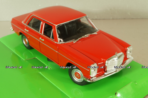 Mercedes-Benz 220 (W115) 1968 Red, WEL24091 Red, Welly 1:24