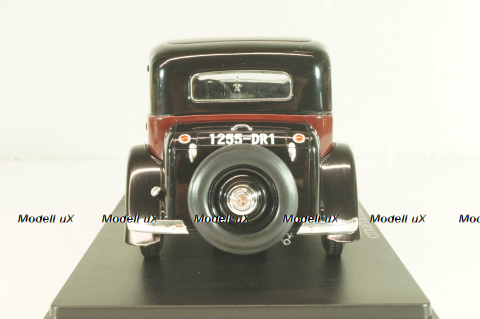 Citroën Rosalie NH 1932, maroon/black, G111V058, Hachette 1:24