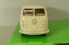 Volkswagen T1 bus box wagon beige 1963, WEL22095PV-CREAM, Welly 1:24