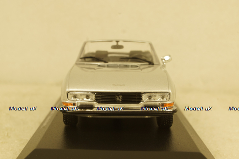 Peugeot 504 Cabriolet 1977, silver, 940112130, Maxichamps 1:43