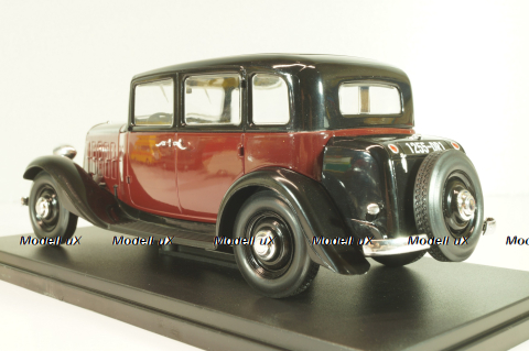 Citroën Rosalie NH 1932, maroon/black, G111V058, Hachette 1:24