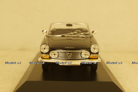 Peugeot 404 coupe 1962, black, 940112931, Maxichamps 1:43