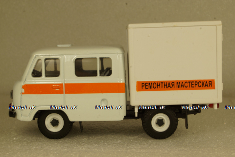 УАЗ-39094, ремонтная мастерская, Агат 1:43