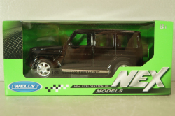 Mercedes G 500 (W463) 2015, black, WEL24012BLACK, Welly 1:24