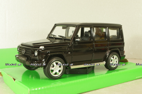 Mercedes G 500 (W463) 2015, black, WEL24012BLACK, Welly 1:24