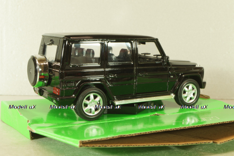 Mercedes G 500 (W463) 2015, black, WEL24012BLACK, Welly 1:24