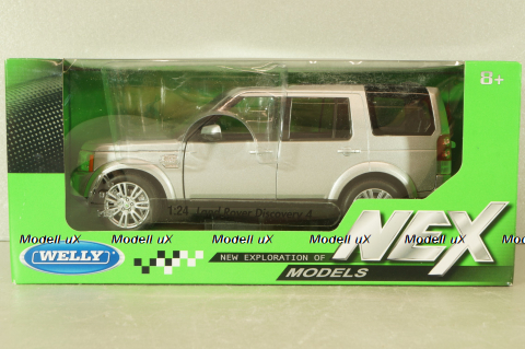 Land Rover Discovery 4 2009, silver, WEL24008SILVER, Welly 1:24