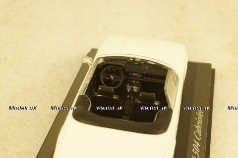 Peugeot 504 Cabriolet 1977, white, 940112131, Maxichamps 1:43