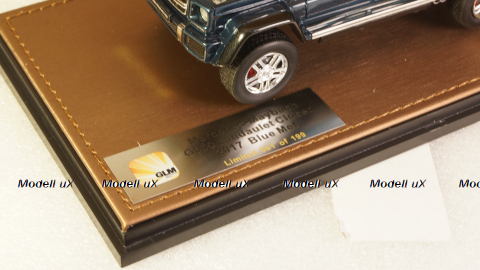 Mercedes G650 Maybach Closed roof Blue met, GLM Models 1:43