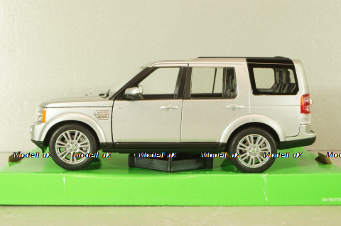 Land Rover Discovery 4 2009, silver, WEL24008SILVER, Welly 1:24