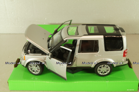Land Rover Discovery 4 2009, silver, WEL24008SILVER, Welly 1:24