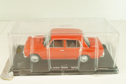 Ваз-2101 Жигули 1970, Lada 1200, красный, Hachette 1:24 Уценка!