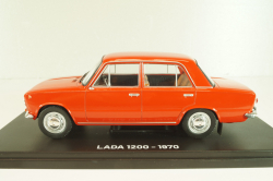 Ваз-2101 Жигули 1970, Lada 1200, красный, Hachette 1:24 Уценка!