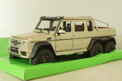Mercedes-Benz G 63 AMG 6x6, metallic-beige, WEL24061GOLD, Welly 1:24