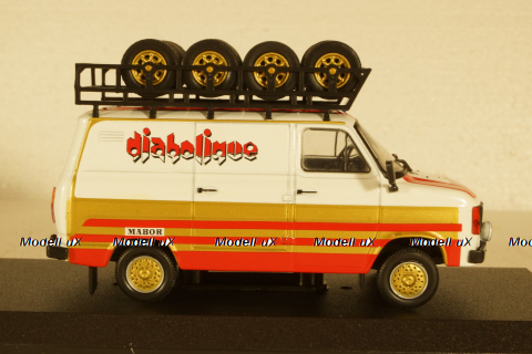 Ford Transit MKII Serie -Team Diablique Motosport 1979, Rally Assistance №43, 1:43 