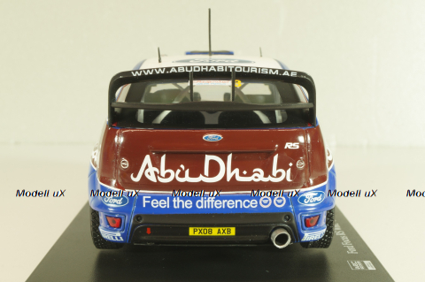 Ford Focus RS WRC #3 Rally Poland 2009, Hirvonen/Lehtinen, G113U016, WRC Collection, Hachette 1:24