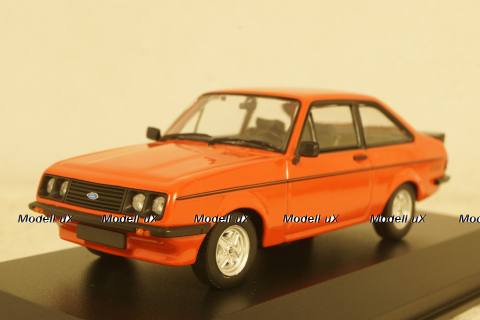 Ford Escort RS2000 1976, red, 940084301, Maxichamps 1:43