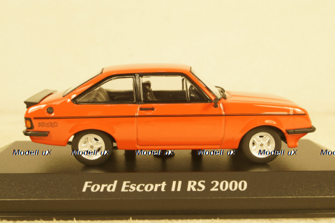 Ford Escort RS2000 1976, red, 940084301, Maxichamps 1:43