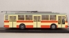 Троллейбус Skoda-14TR красно-бежевый, SSM4042, SSM 1:43 Уценка!