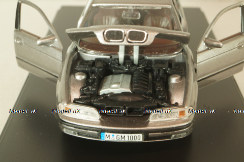 BMW 525i sedan (E39) 1995, grey, 80429419980,Schabak 1:43