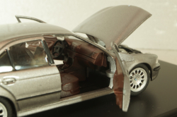 BMW 525i sedan (E39) 1995, grey, 80429419980,Schabak 1:43