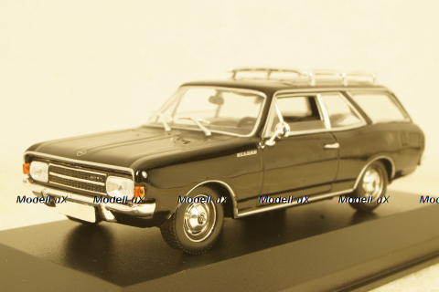 Opel Rekord C Caravan 1969, black, 940046111, Maxichamps 1:43