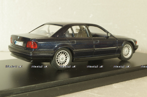 BMW 750i (E38) 1994, blue, Schabak 1:43