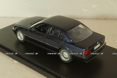 BMW 750i (E38) 1994, blue, Schabak 1:43